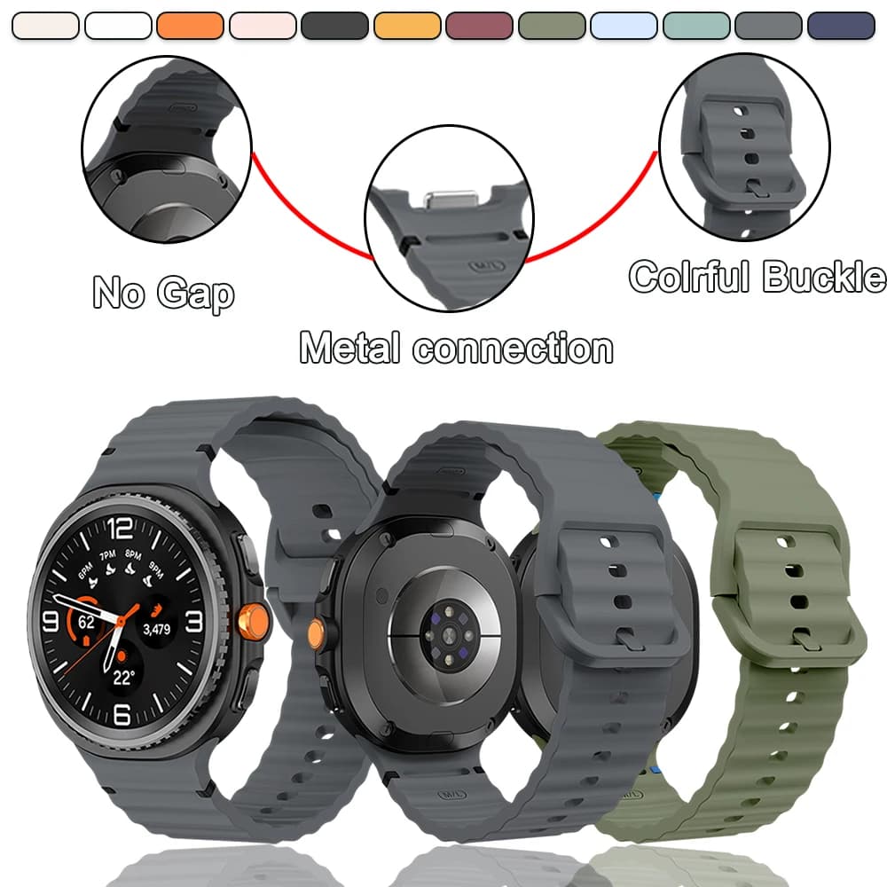 Silicone watch band for Samsung Galaxy Watch