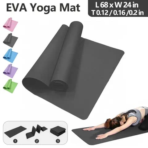 Foldable Eco-Friendly EVA Travel Fitness Mat