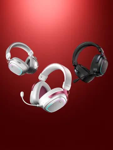 QCY Heroad GT2 Wireless Gaming Headset, THX Spatial Audio, RGB