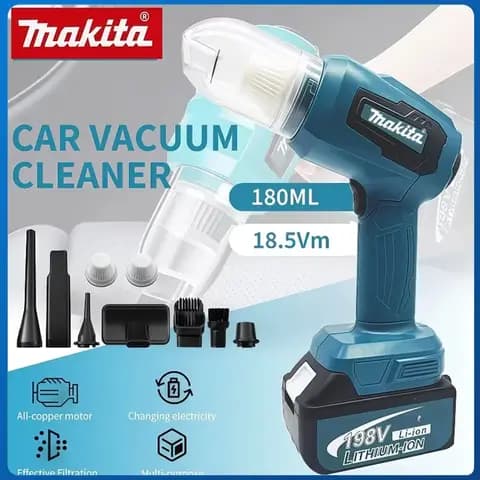 Makita 18V Cordless Mini Car Vacuum Cleaner