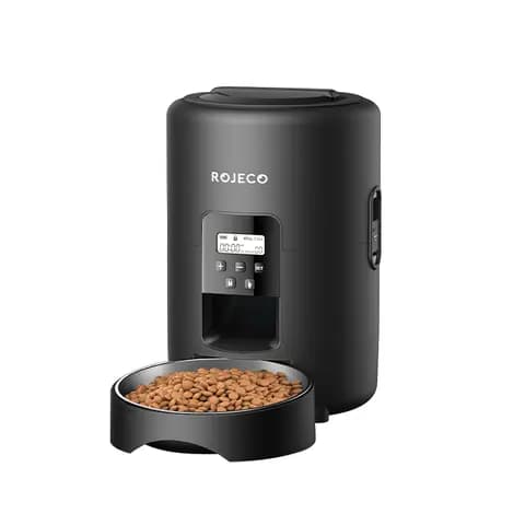 ROJECO 2L Automatic Smart Cat Food Kibble Dispenser
