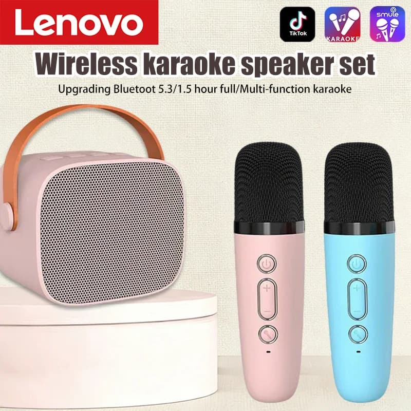Lenovo K1 Wireless Karaoke Bluetooth Speaker with Mics