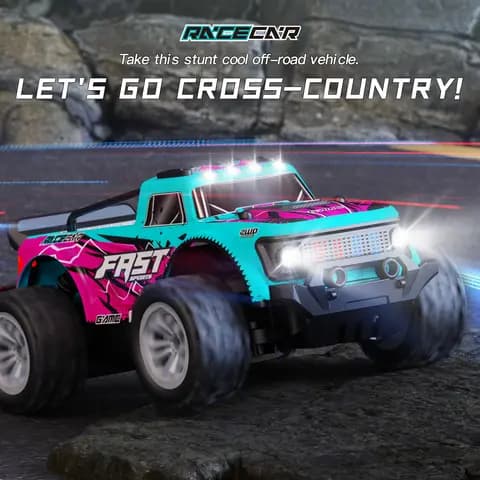 ZWN 2WD RC Climbing Vehicle with LED Light