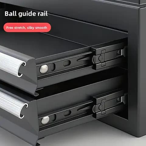 Mini Metal Tool Box, Multi-Layer Drawer Storage Organizer