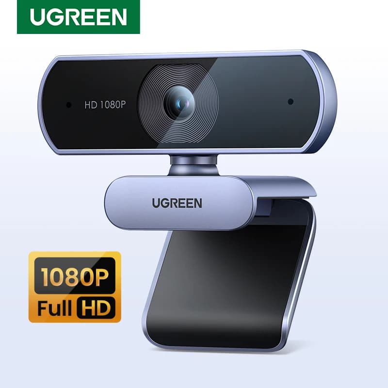 UGREEN 1080P USB webcam with dual microphones