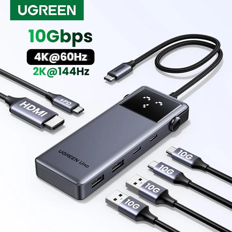 UGREEN Uno 6-in-1 USB-C hub